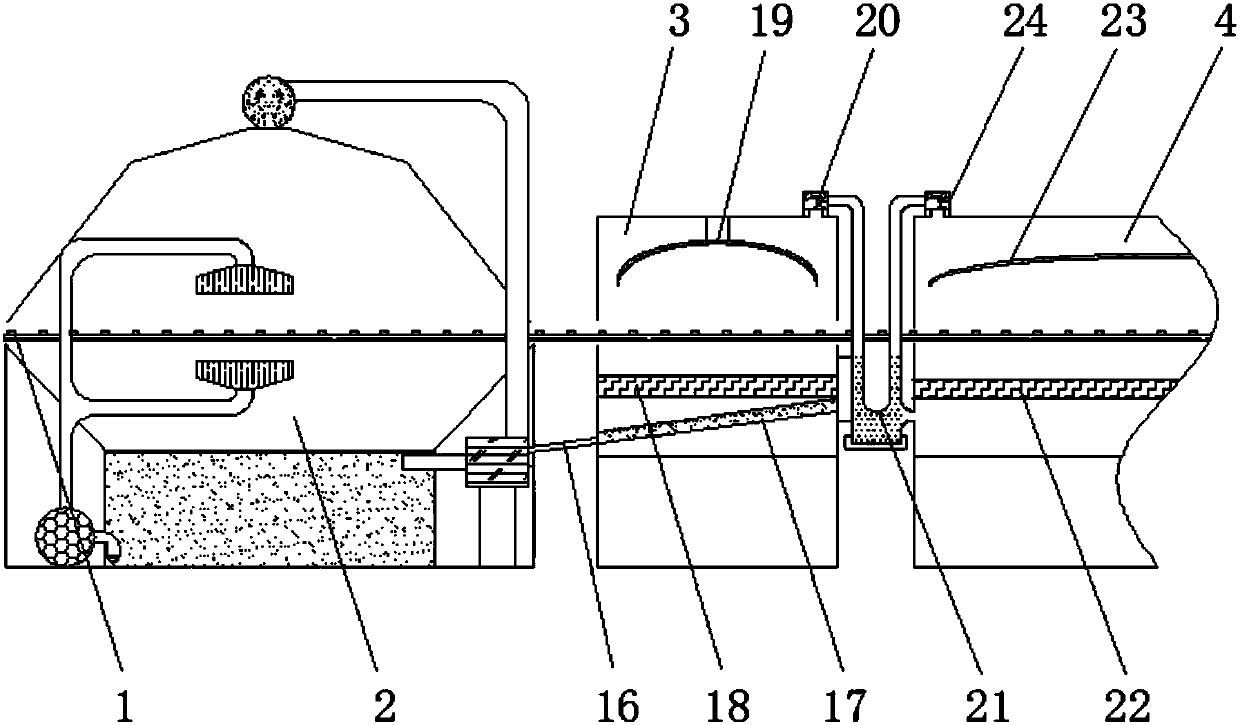 Novel oil injection baking device used for biscuit processing