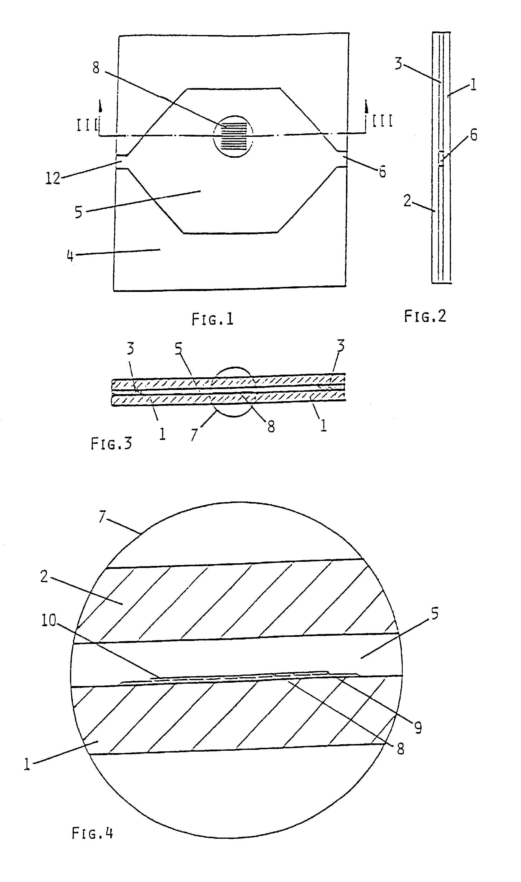 Counting chamber provided with a reference and method for manufacturing a counting chamber provided with a reference
