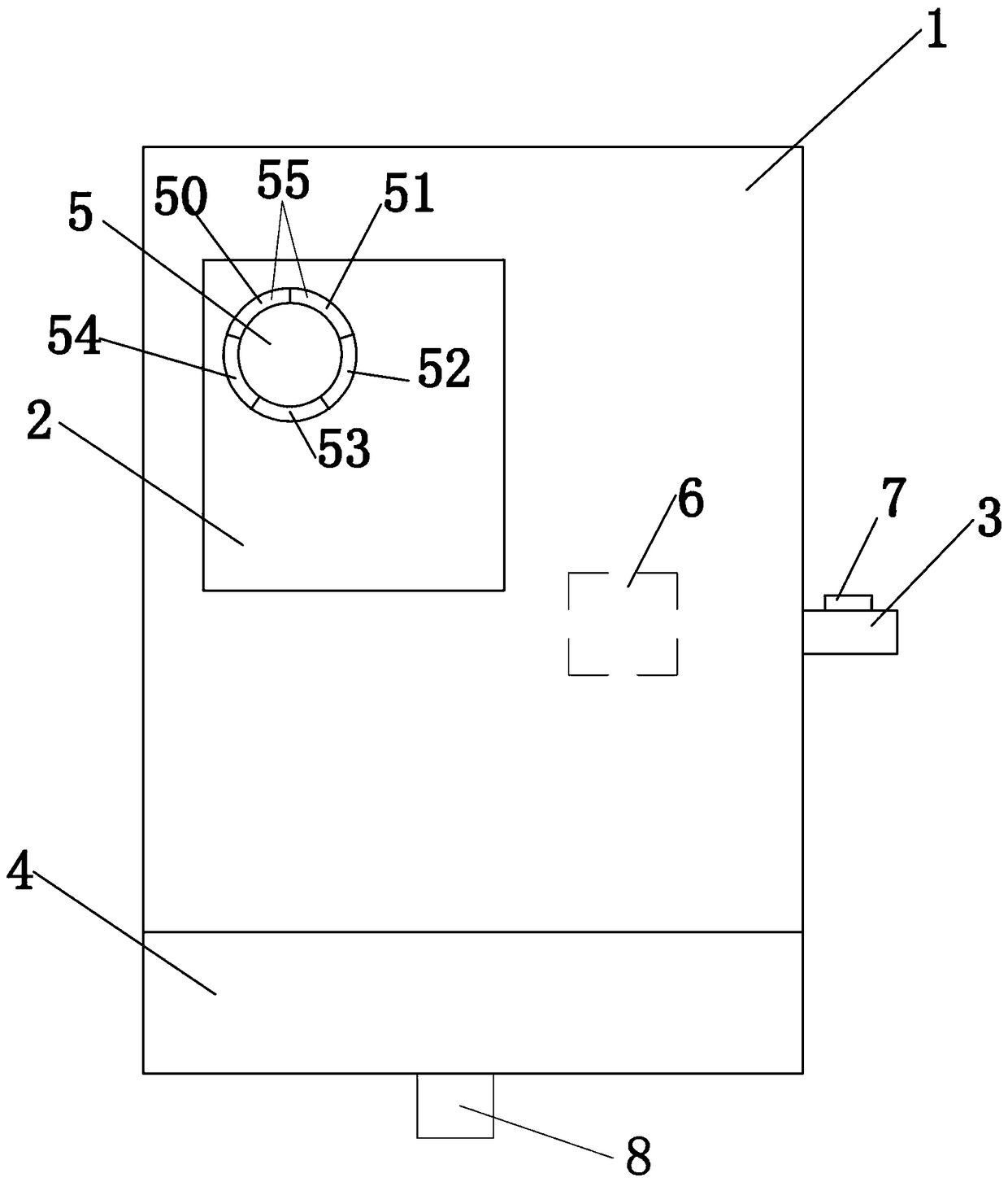 Water heater with temperature display lamp and display control method of temperature display lamp thereof