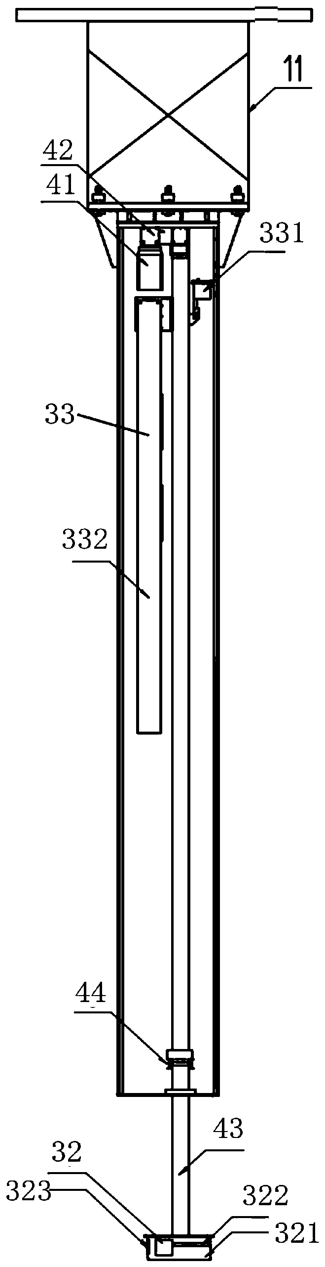 Electrolytic aluminum intelligent electrode changing measuring system device and method