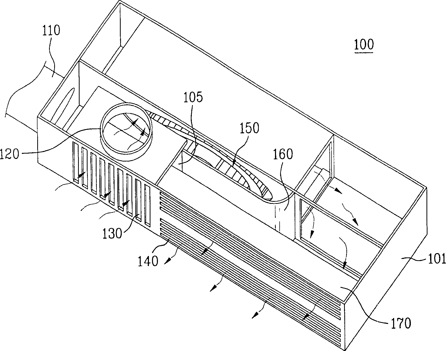 Ventilating and air purifying device