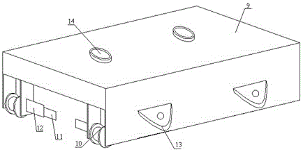 A vertical and horizontal moving car system