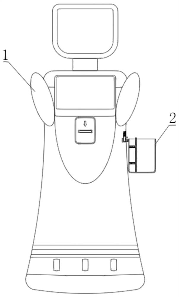 Hospital guide and triage robot