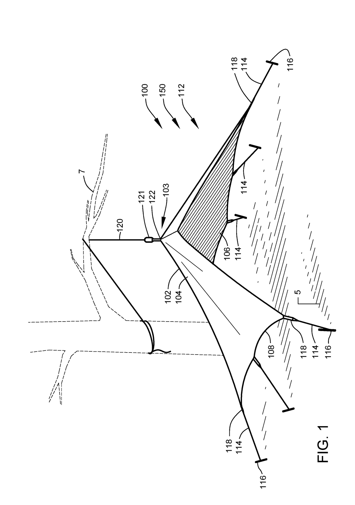 Outdoor shelter system and method
