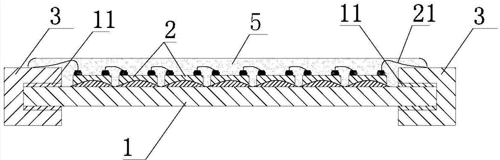 Three-dimensional LED (light emitting diode) luminous body and processing method thereof