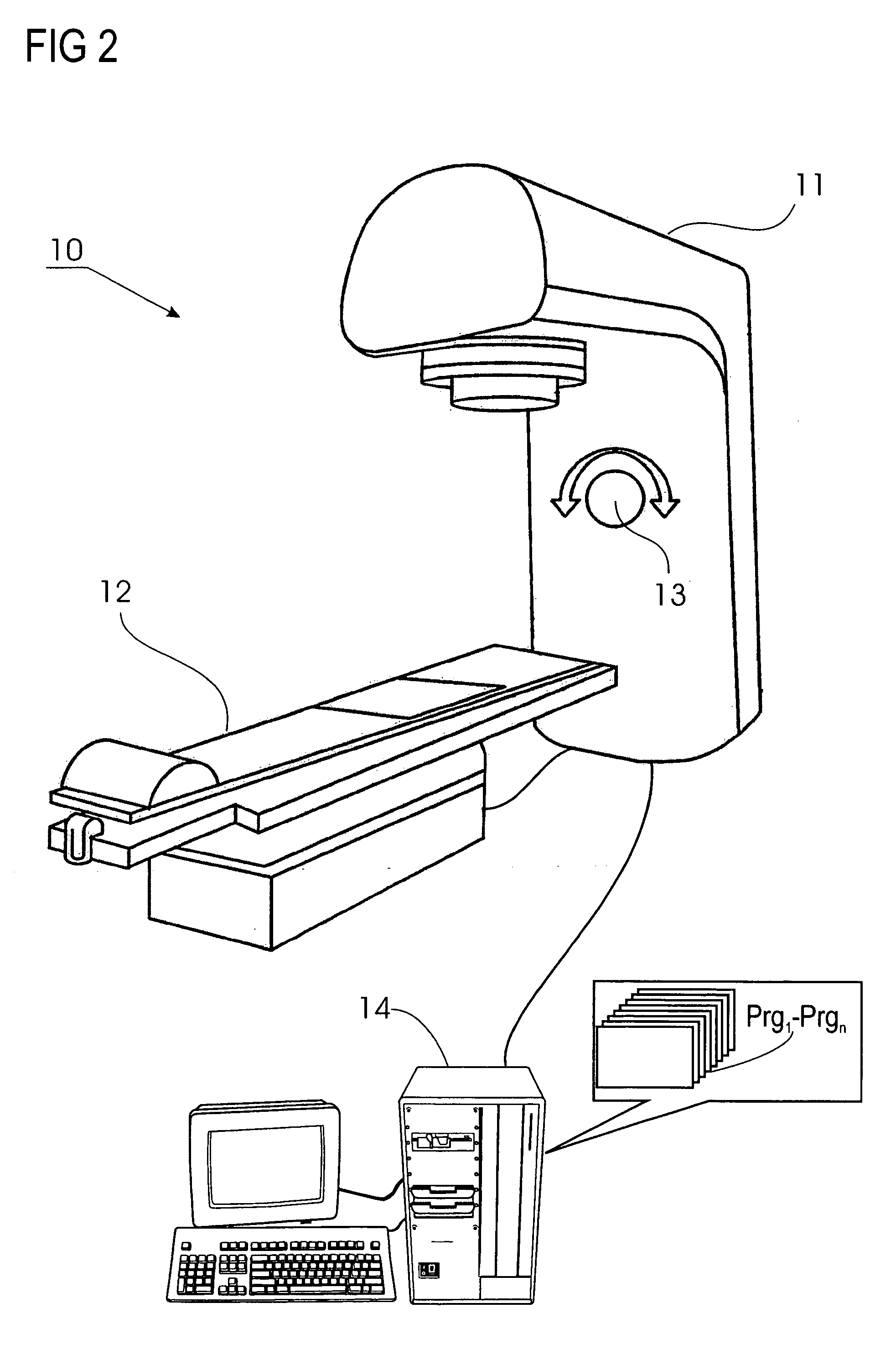 Method for planning the radiation therapy for a patient