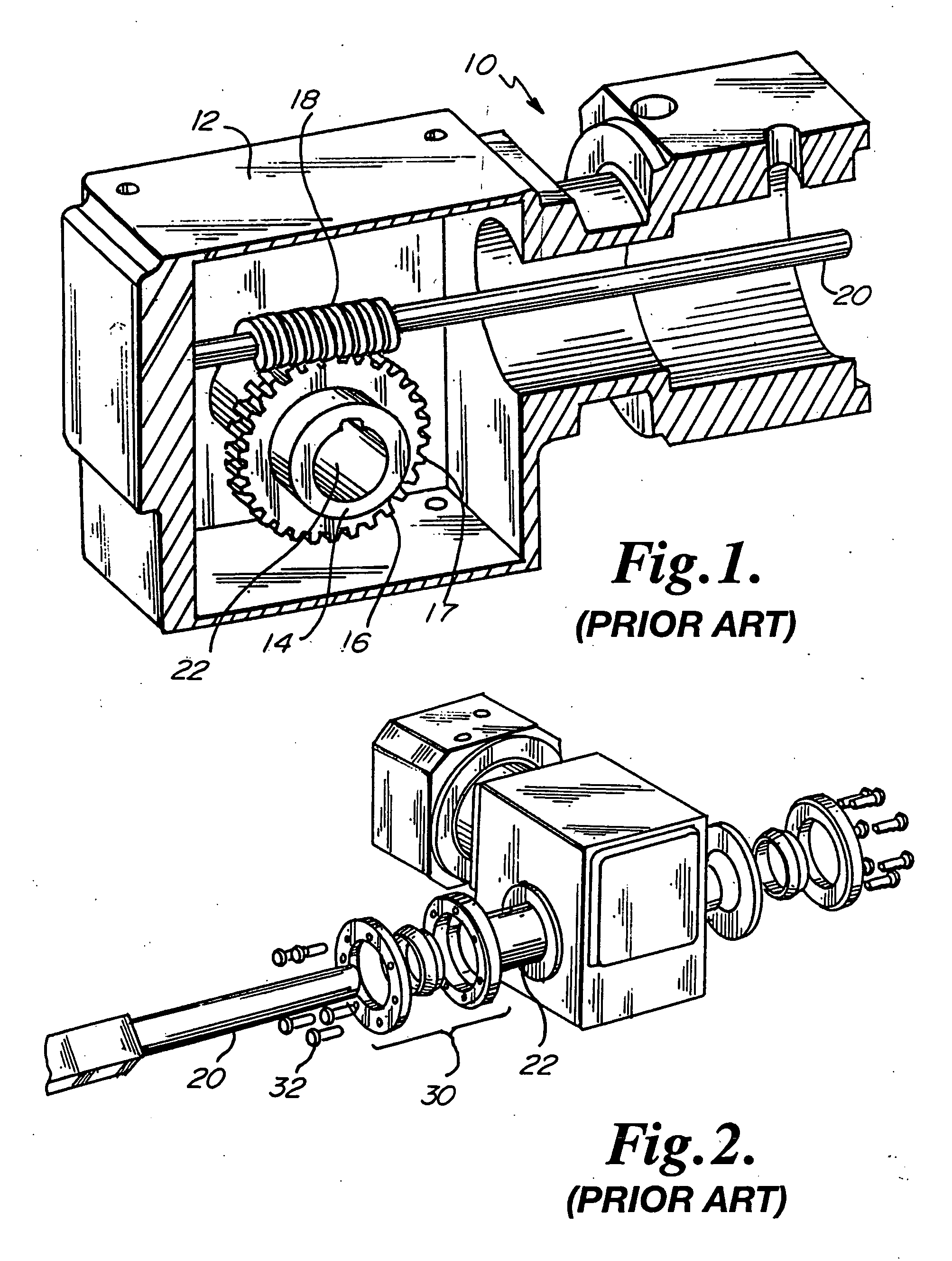 Backlash reducer for gearbox