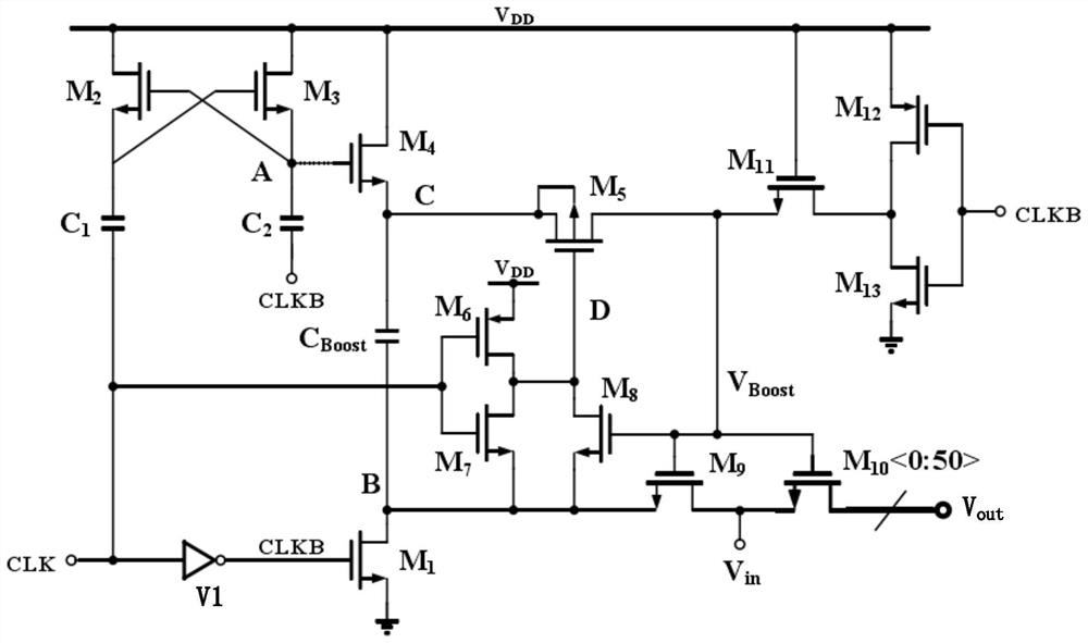 Single-channel high-speed high-precision SAR ADC circuit