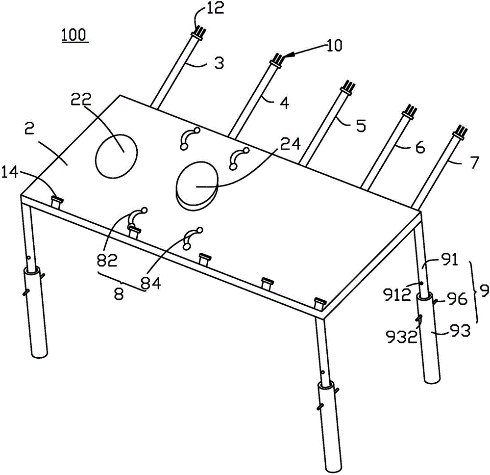 Safe fixing bed for child acupoint injection