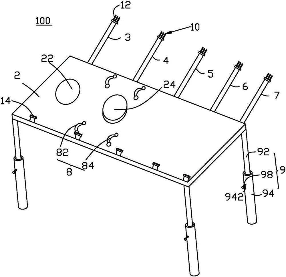 Safe fixing bed for child acupoint injection