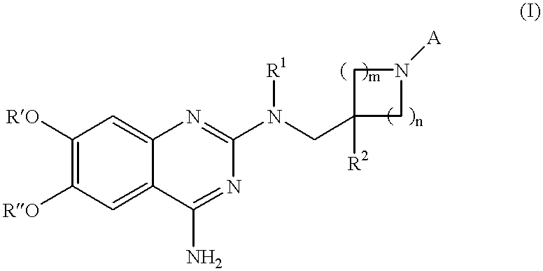 Quinazoline derivatives as alpha-1 adrenergic antagonists