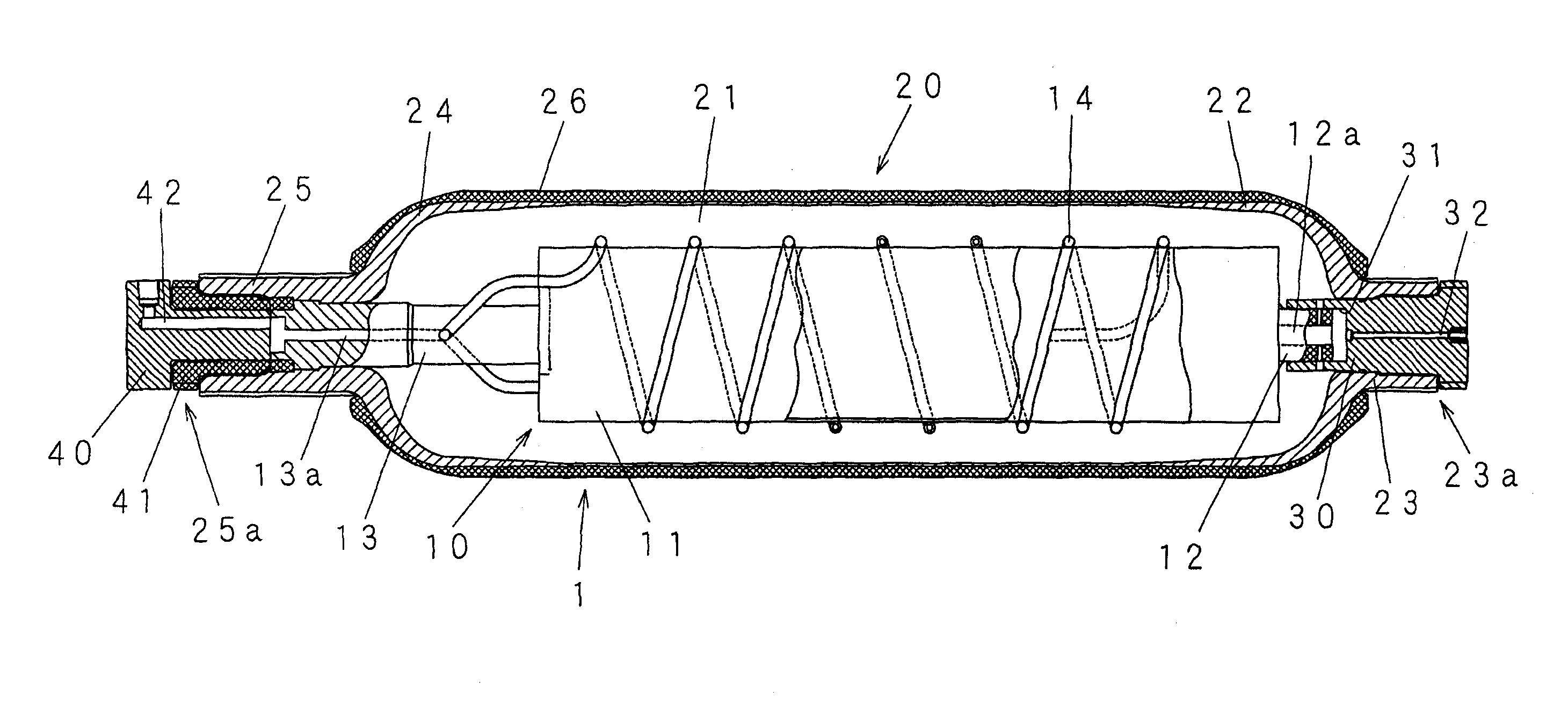 Hydrogen storage tank and manufacturing method for the same