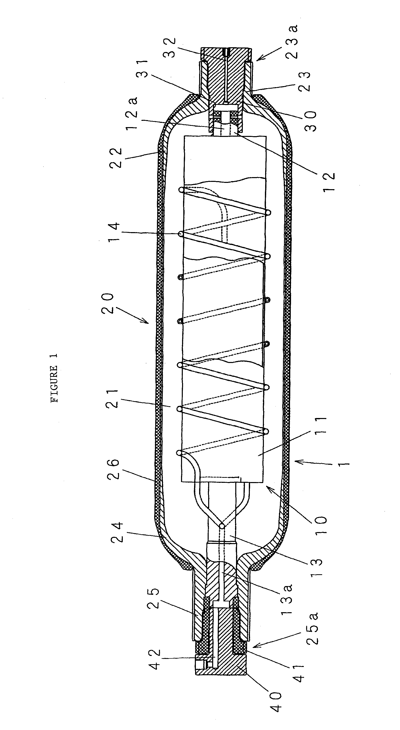 Hydrogen storage tank and manufacturing method for the same