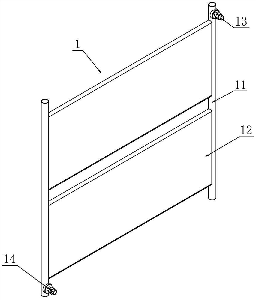 Energy storage plate, constant temperature box and working method of constant temperature box