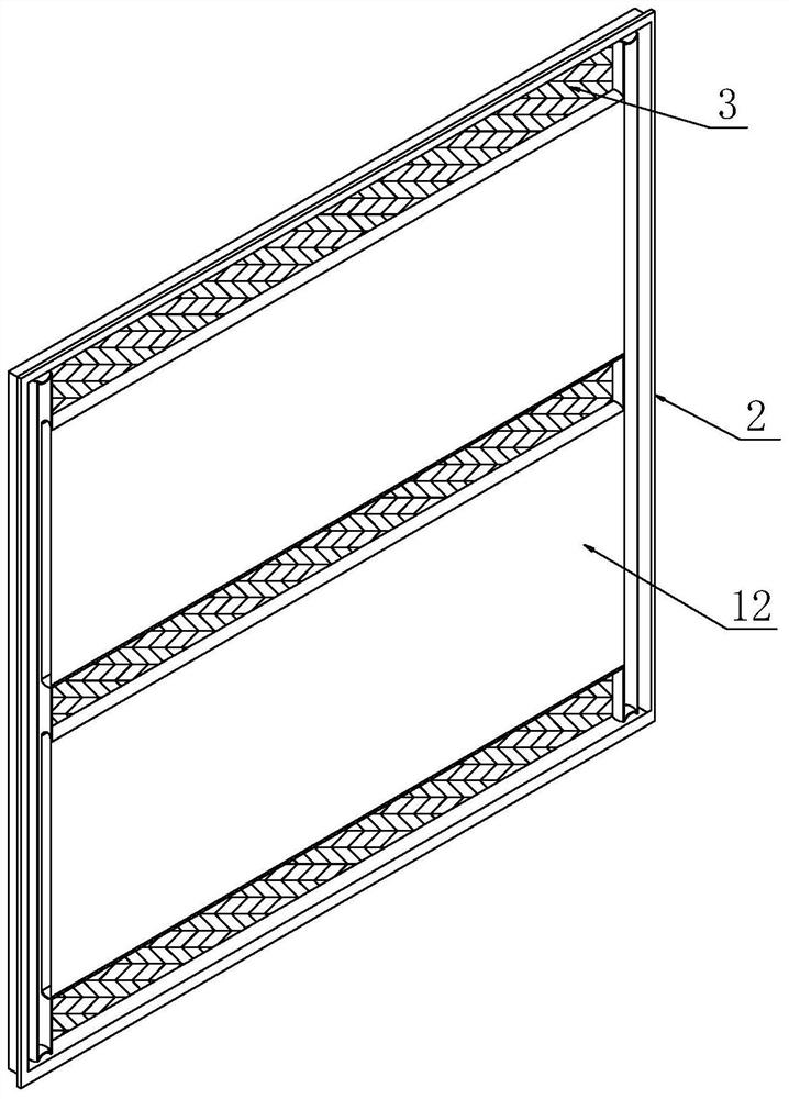 Energy storage plate, constant temperature box and working method of constant temperature box