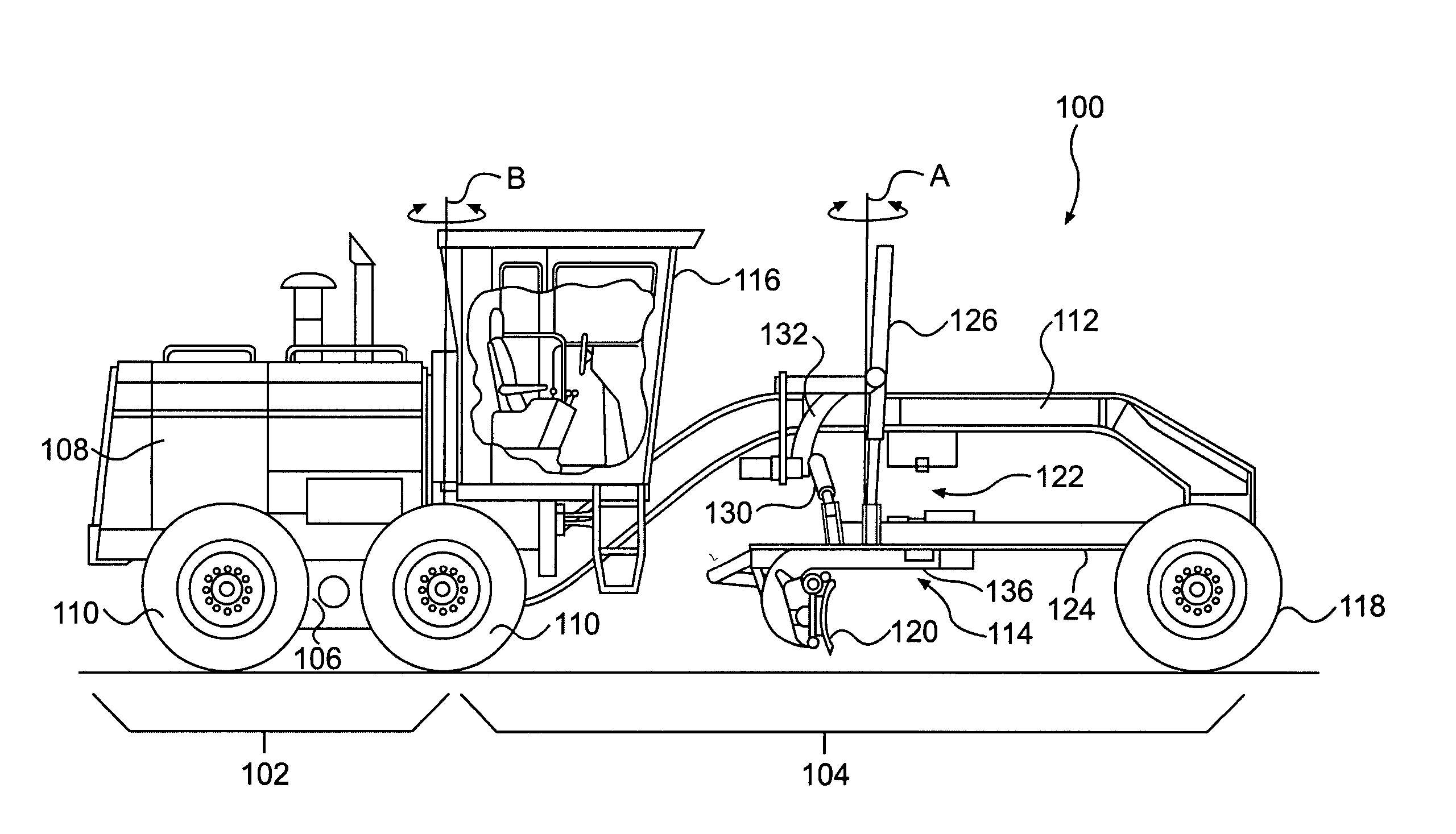 Front-wheel drive steering compensation method and system