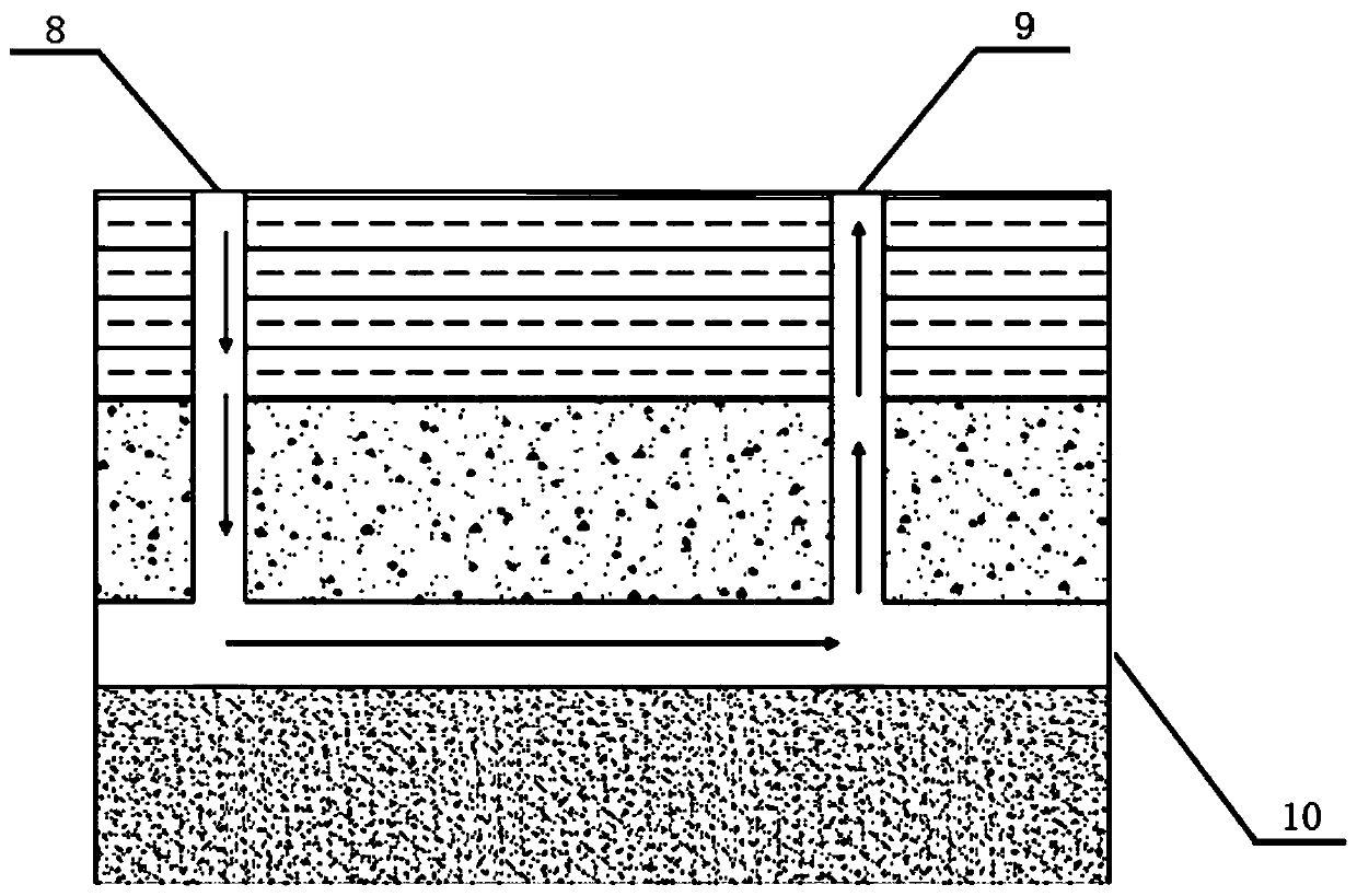 Oil exploitation method based on nano motor and application of nano motor
