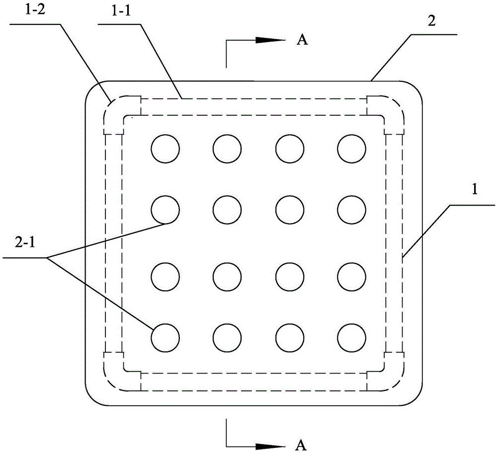 Floating blanket type marsh wetland construction device