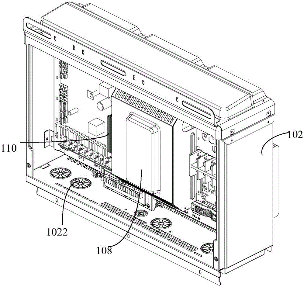 Electric control cabinet assembly and air conditioner system