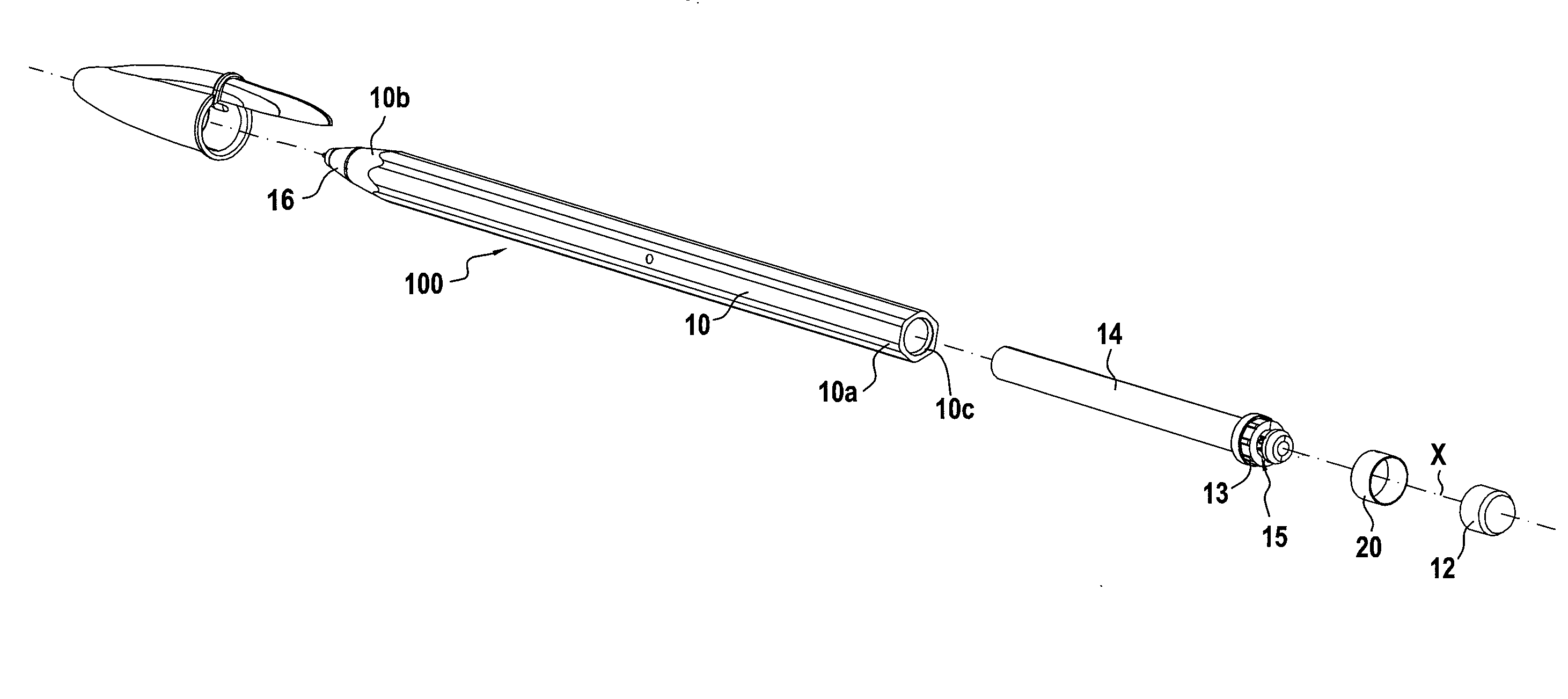 Manual device adapted for a capacitive screen