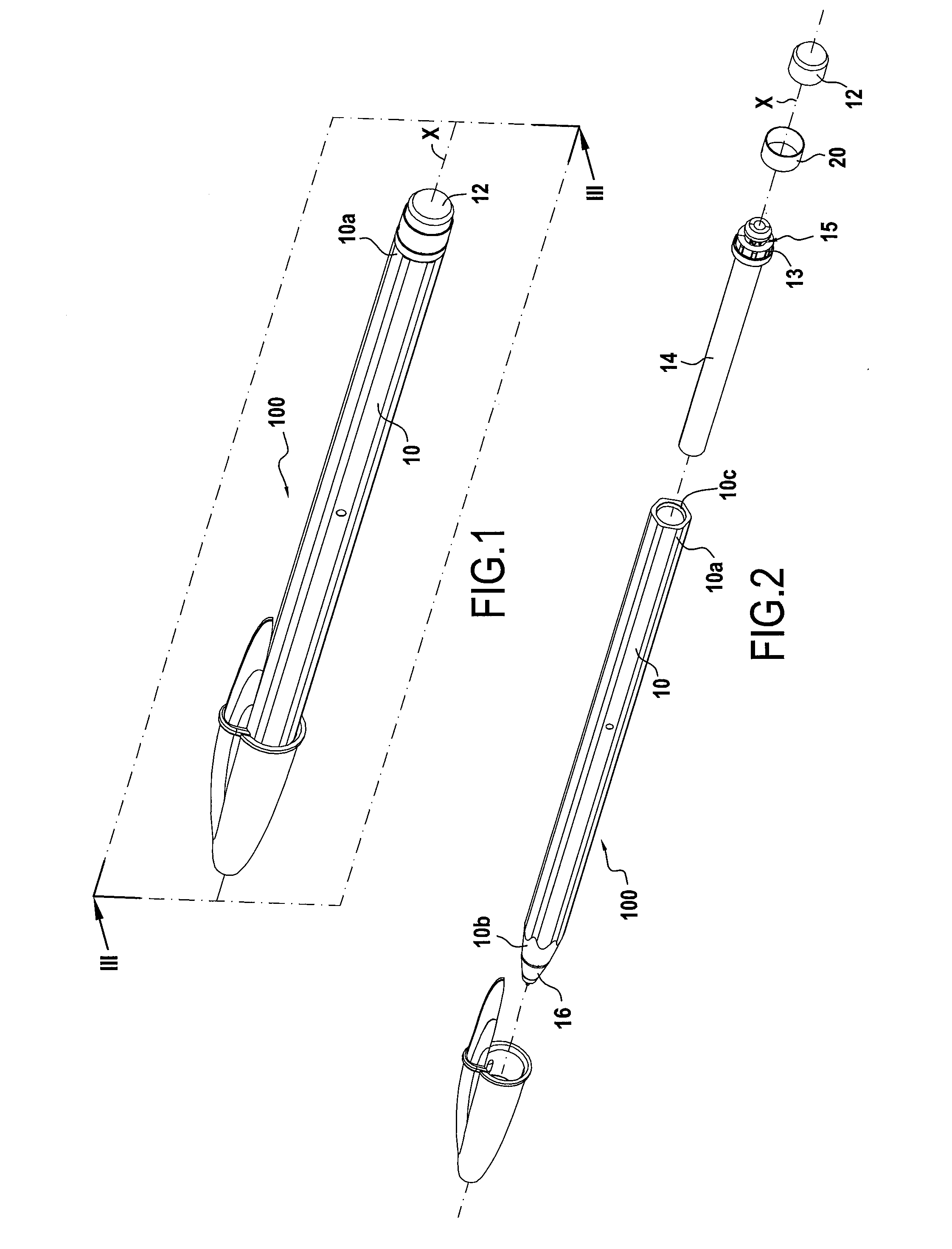 Manual device adapted for a capacitive screen