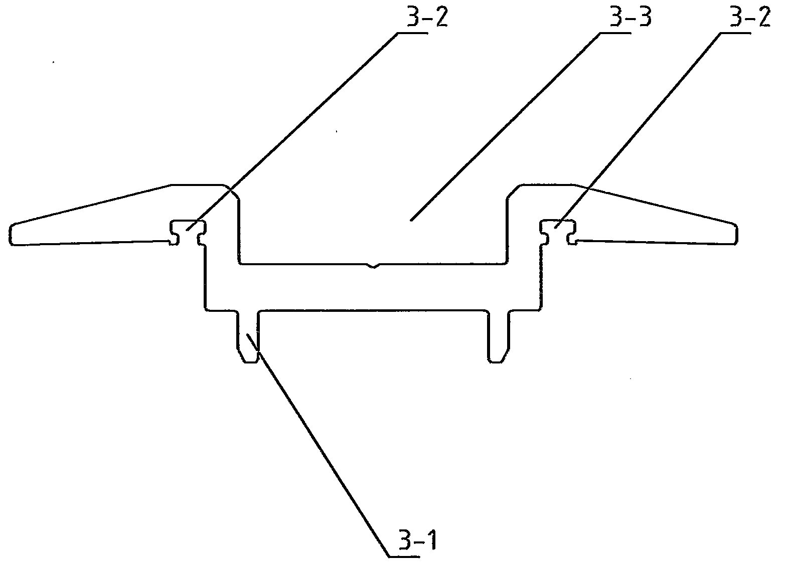 Solar module mounting clamping device