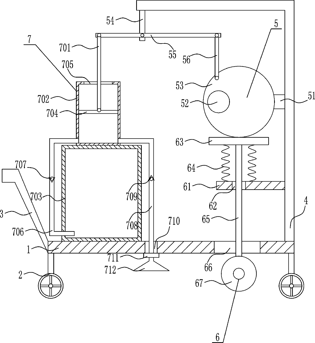 Expansion joint cutting equipment for bridge construction