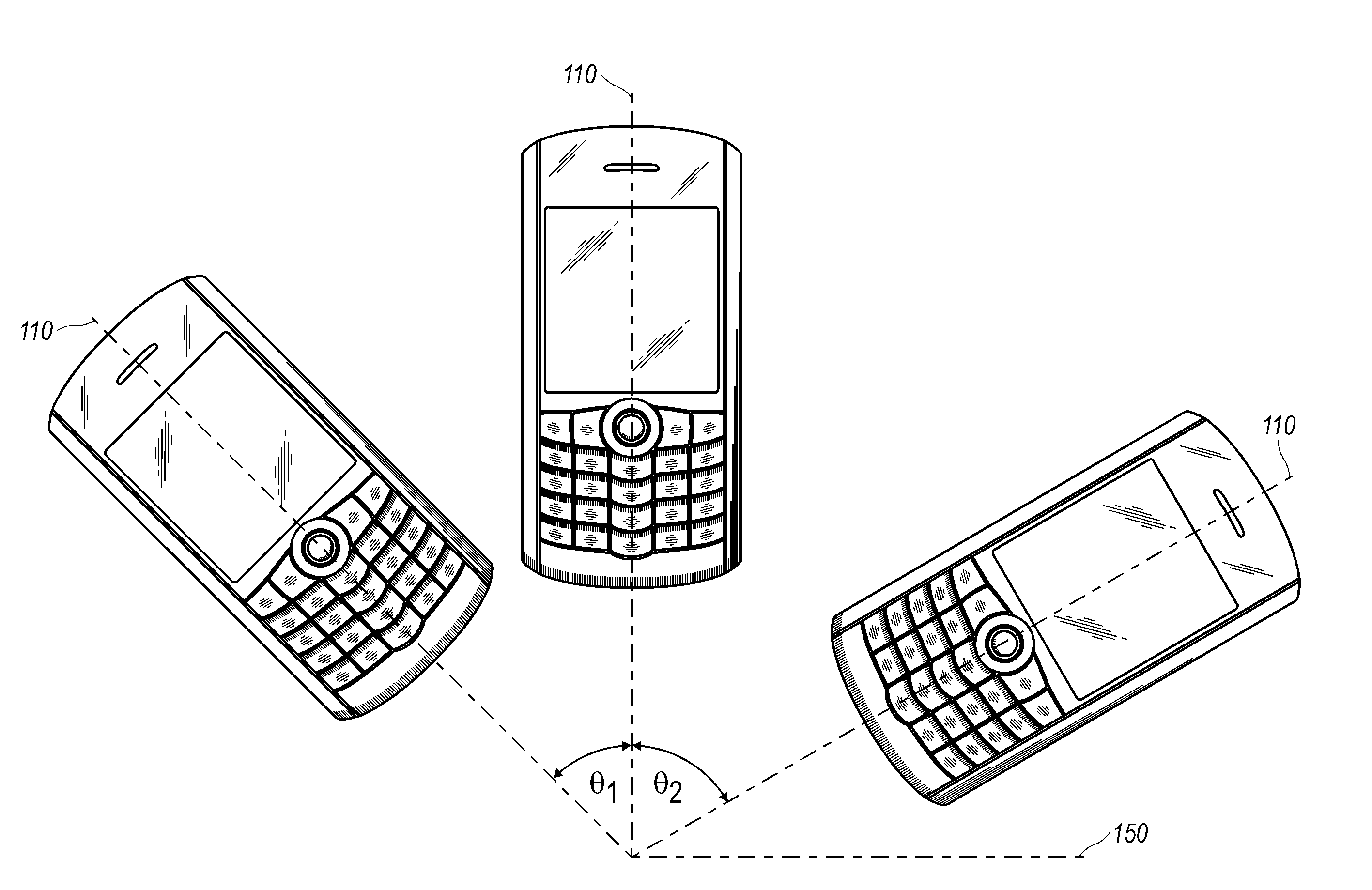 Controlling user input devices based upon detected attitude of a handheld electronic device