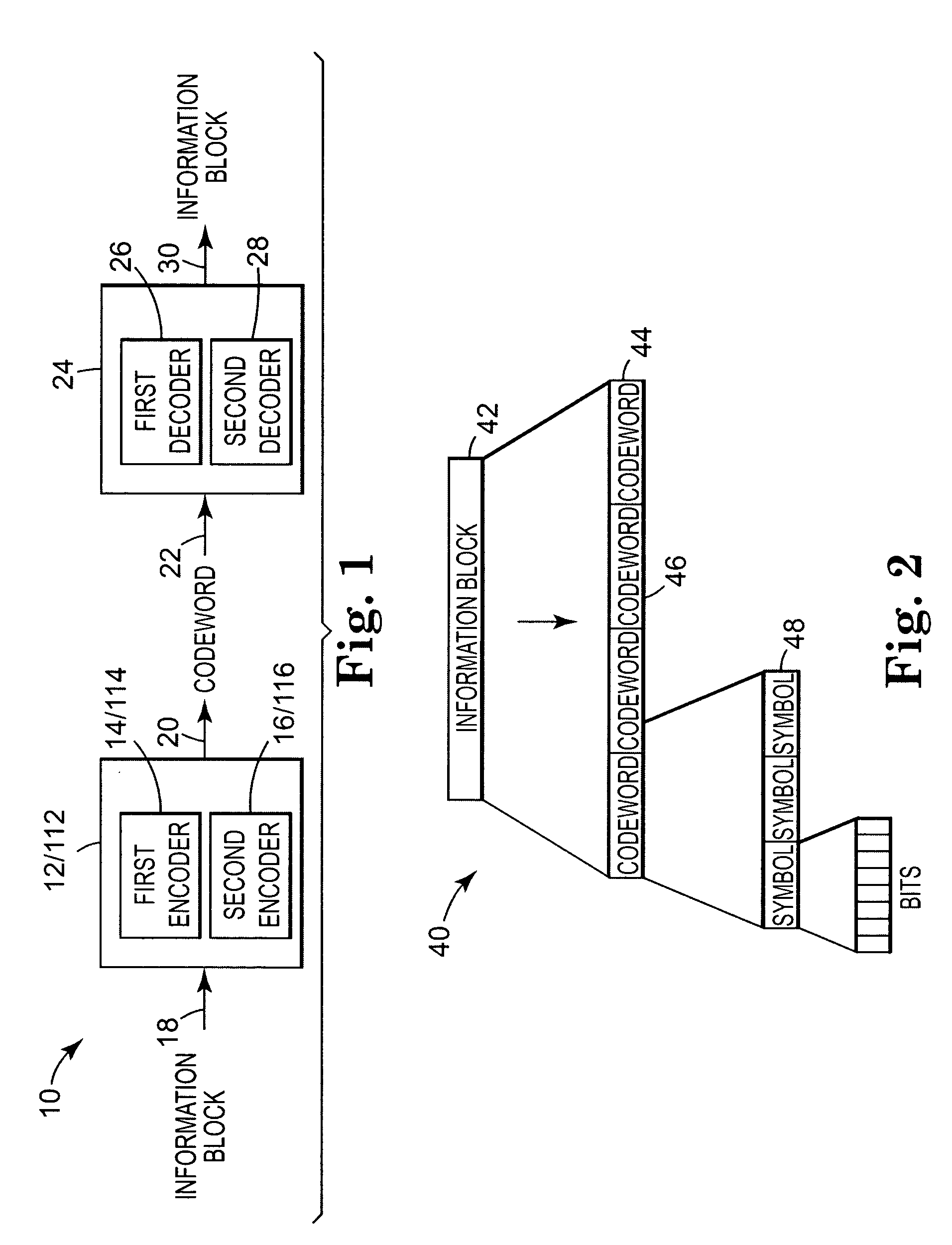 System for error correction coding and decoding