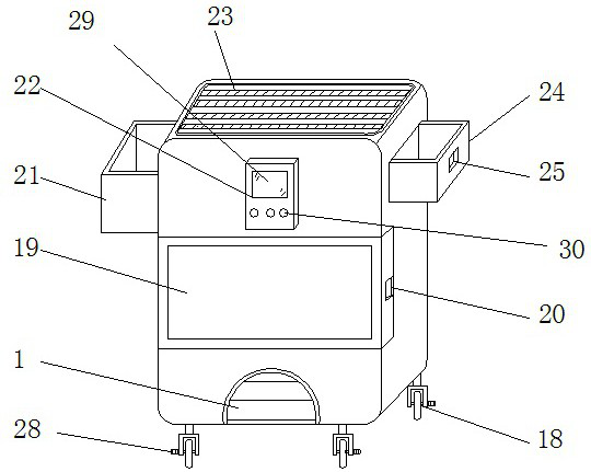 Air purification device for baby room