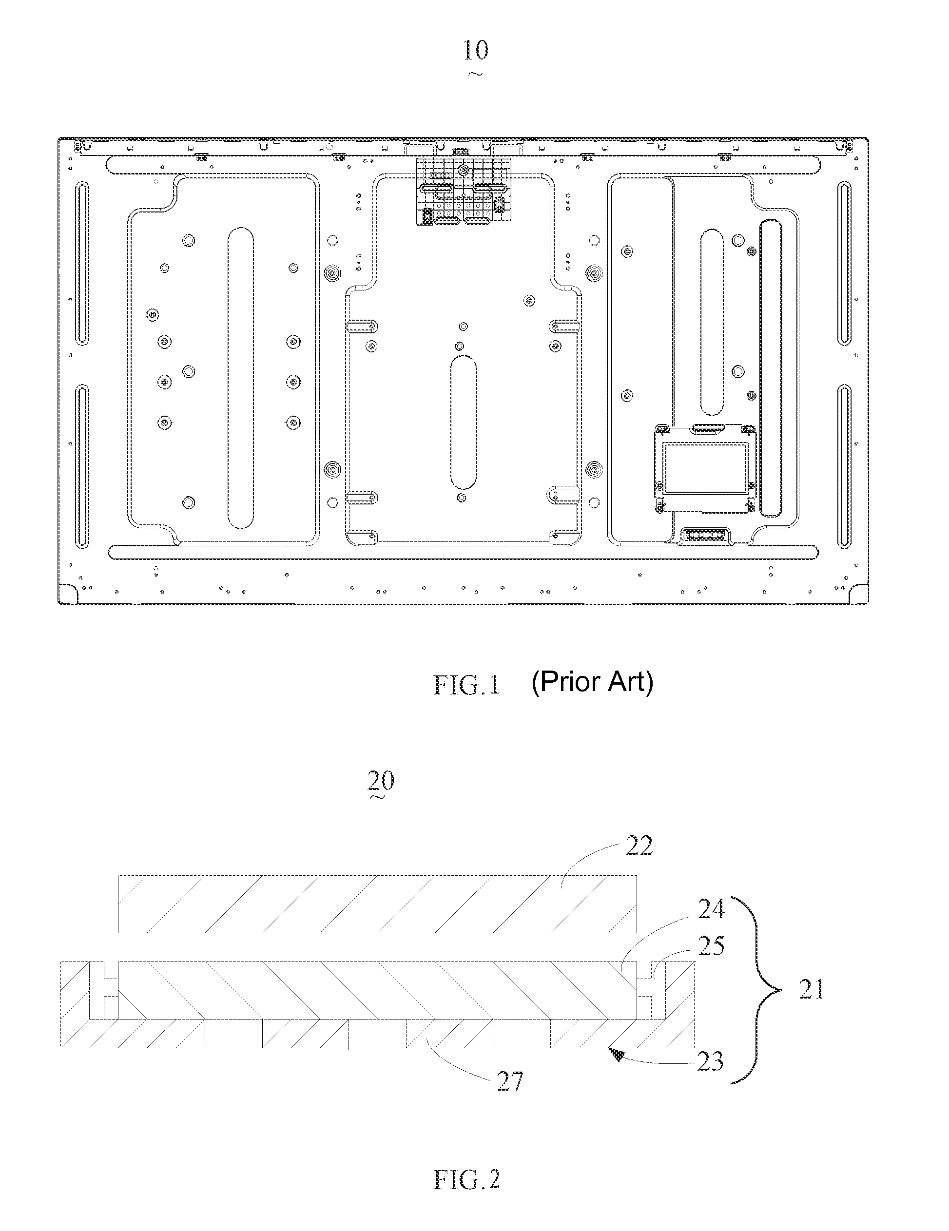 Flat Panel Display Device, Stereoscopic Display Device, and Plasma Display Device