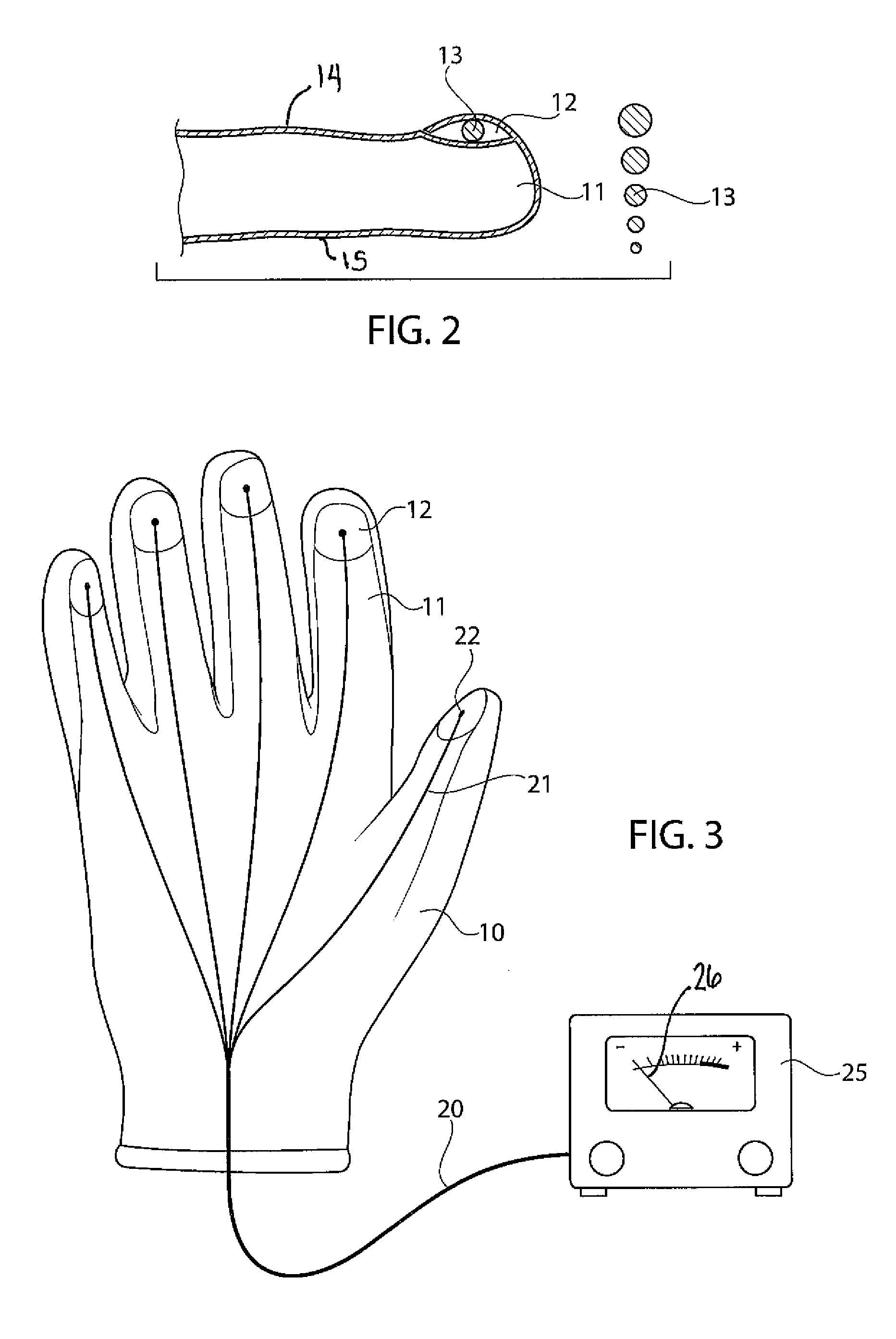 Acupressure glove