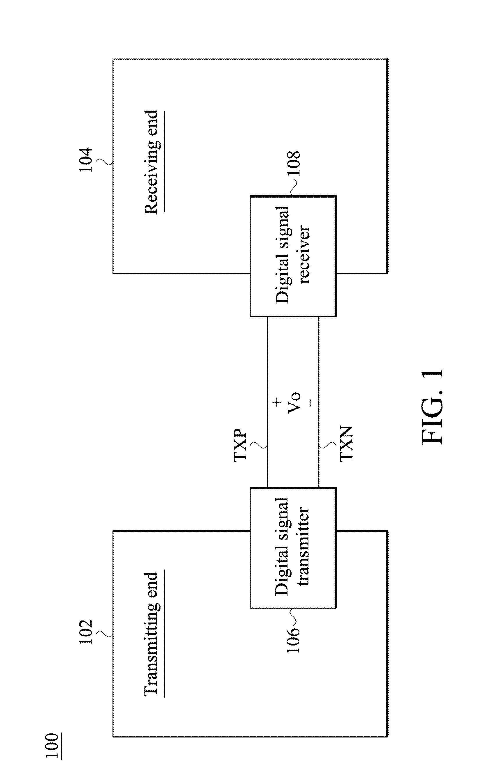 Low Voltage Differential Signal Driving Circuit and Digital Signal Transmitter