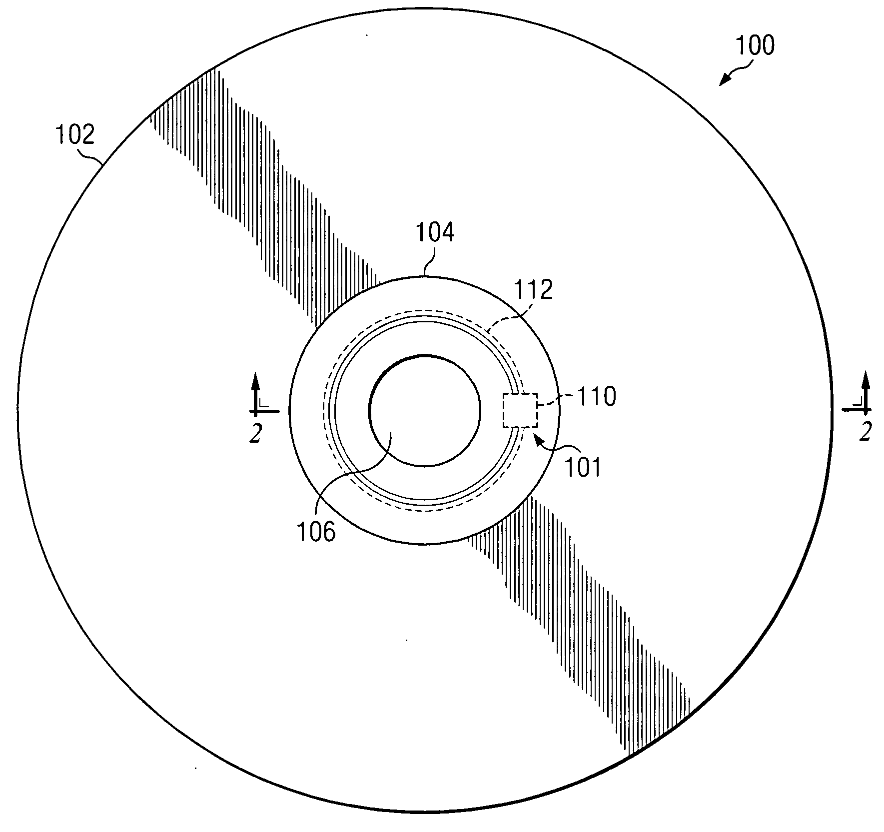 Method and system for source tagging an optical storage device