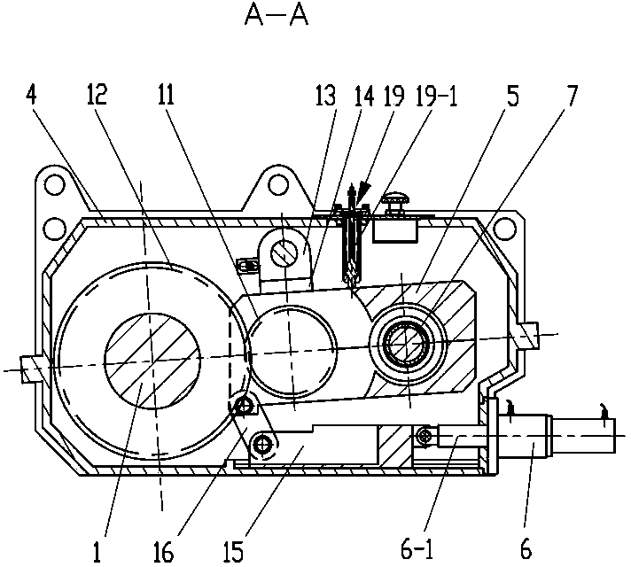 Operating gearbox