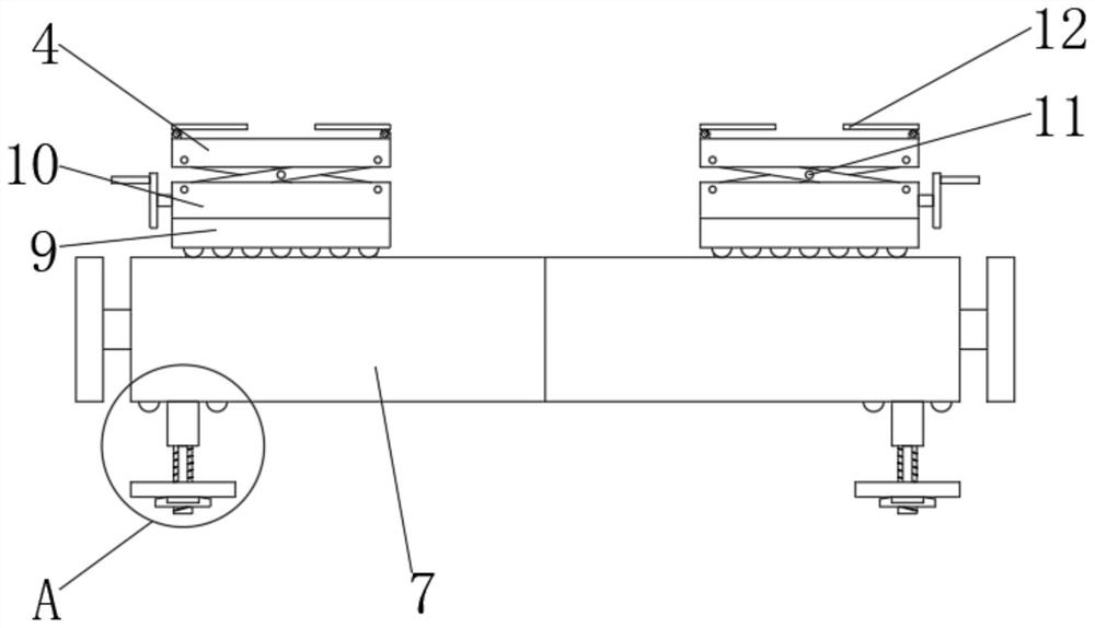 Transfer tool for diesel generating set machining