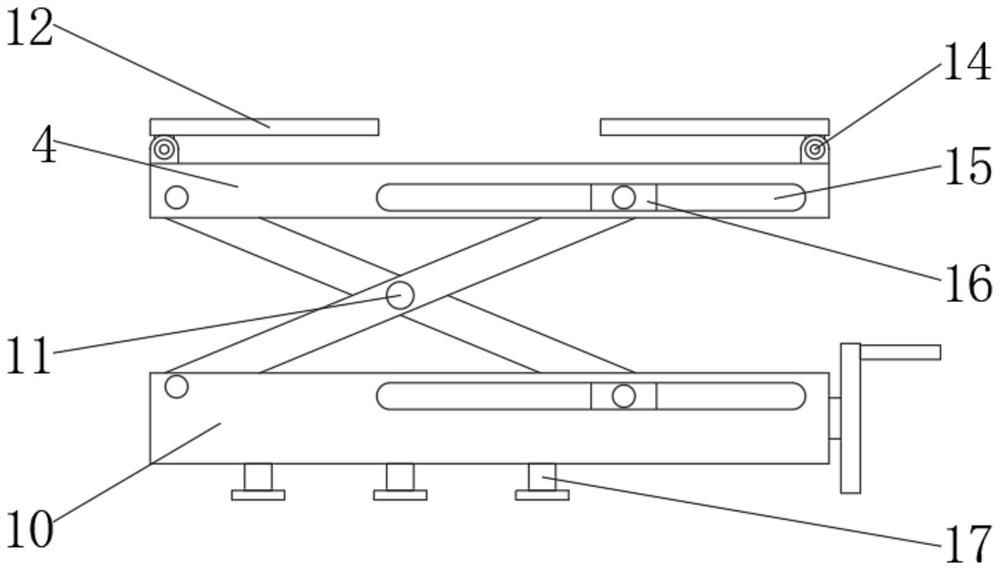 Transfer tool for diesel generating set machining