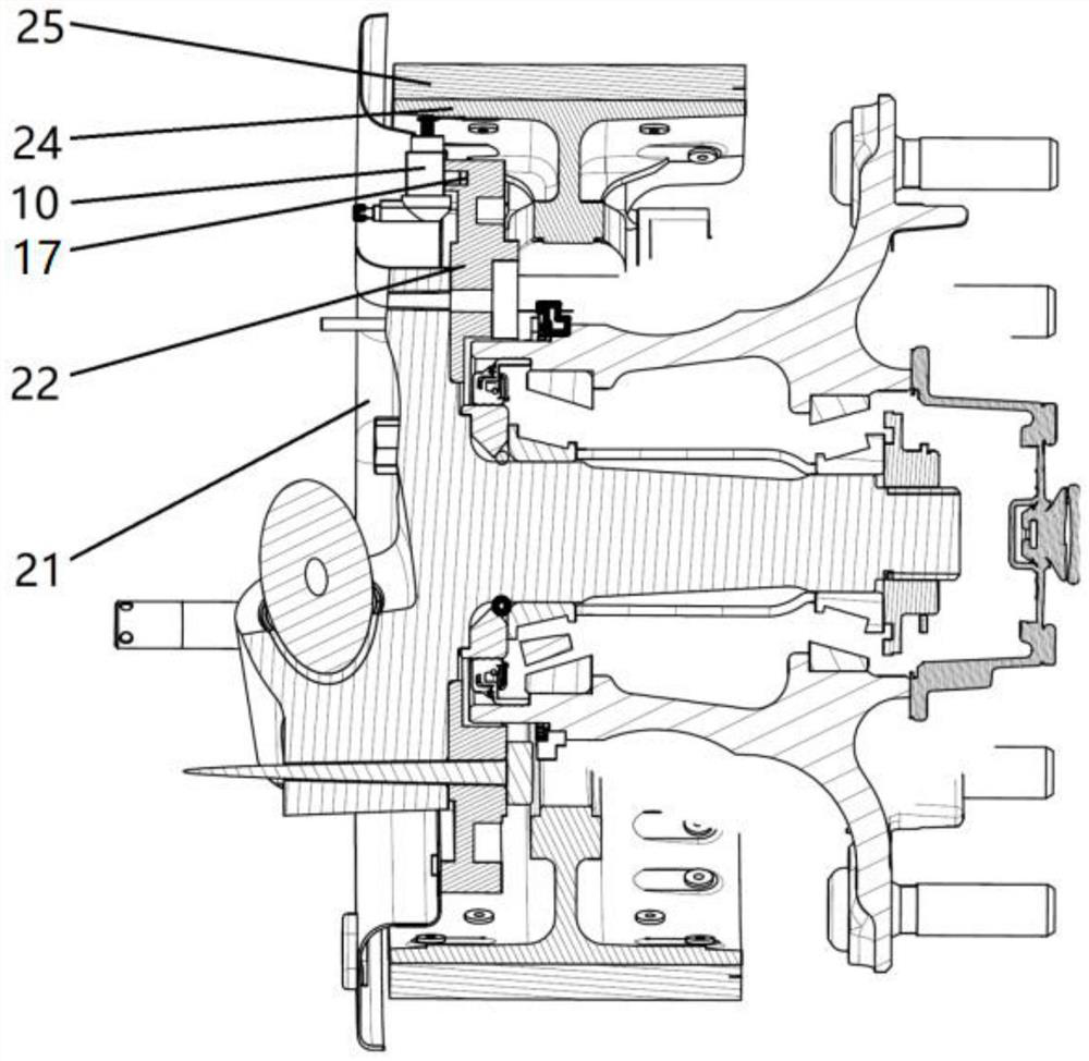 A method for installing a maintenance-free wear alarm on a brake