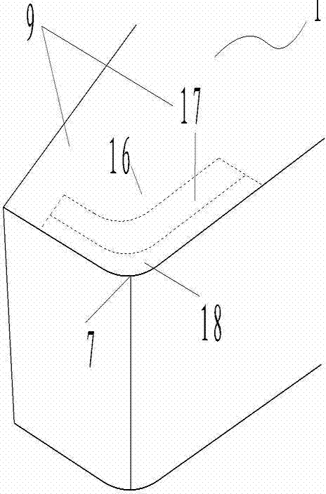 Compound model processing method and device for cutter