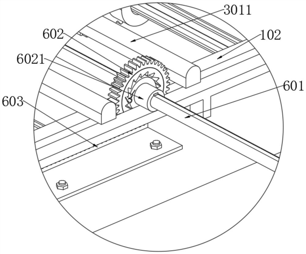 Equal-interval displacement pushing device based on continuous cutting machining