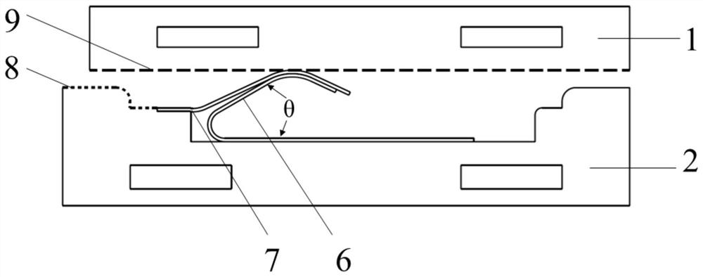 A radio frequency/microwave sliding electrical contact structure based on shrapnel array