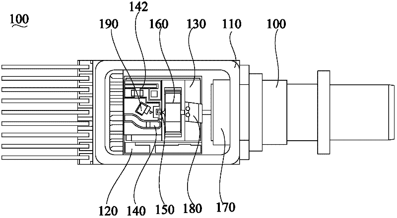 Optical emitter assembly and manufacture method thereof