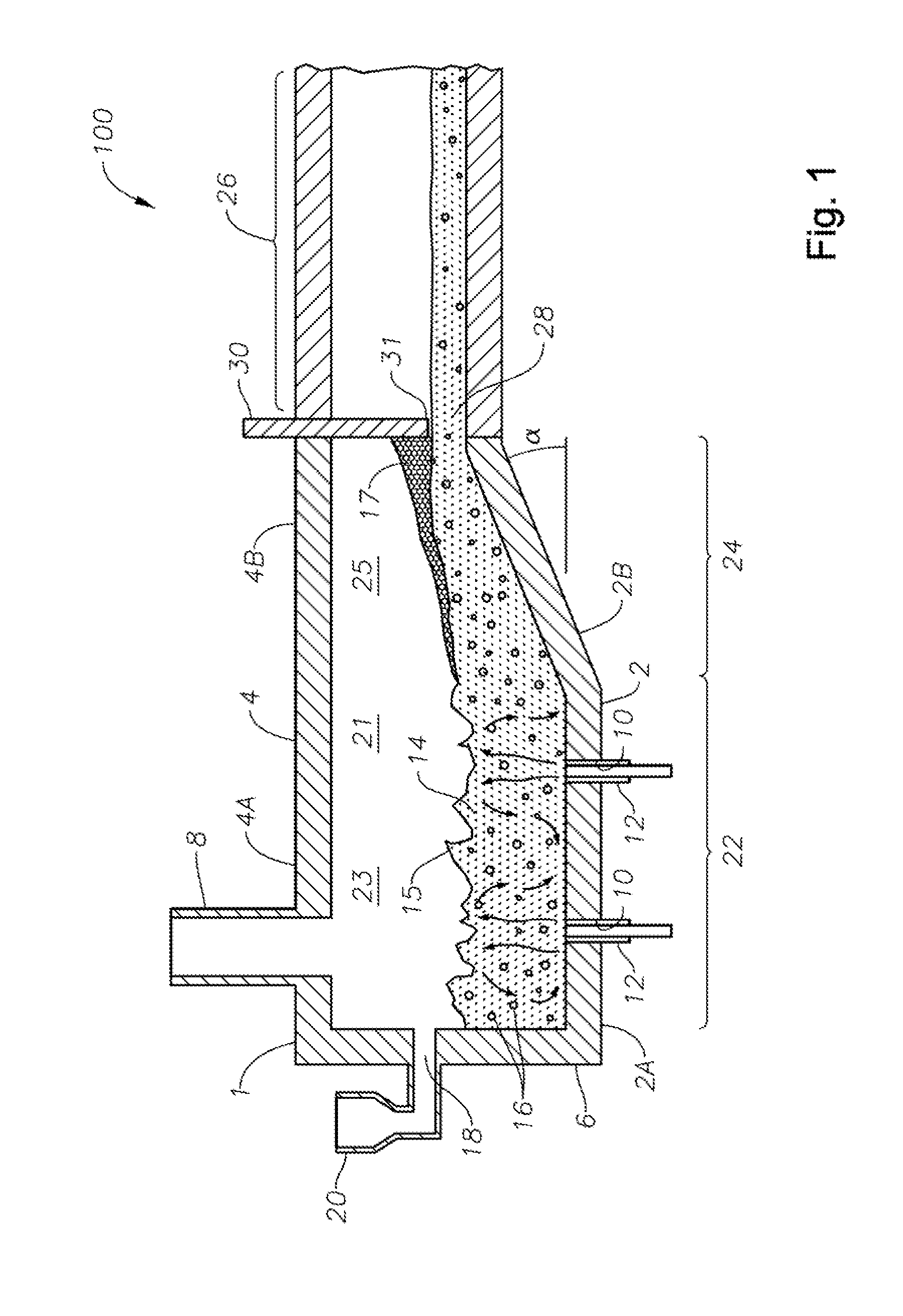 Submerged combustion melters having an extended treatment zone and methods of producing molten glass