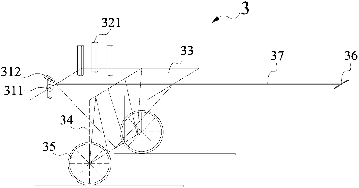 Steel roof color plate transportation method