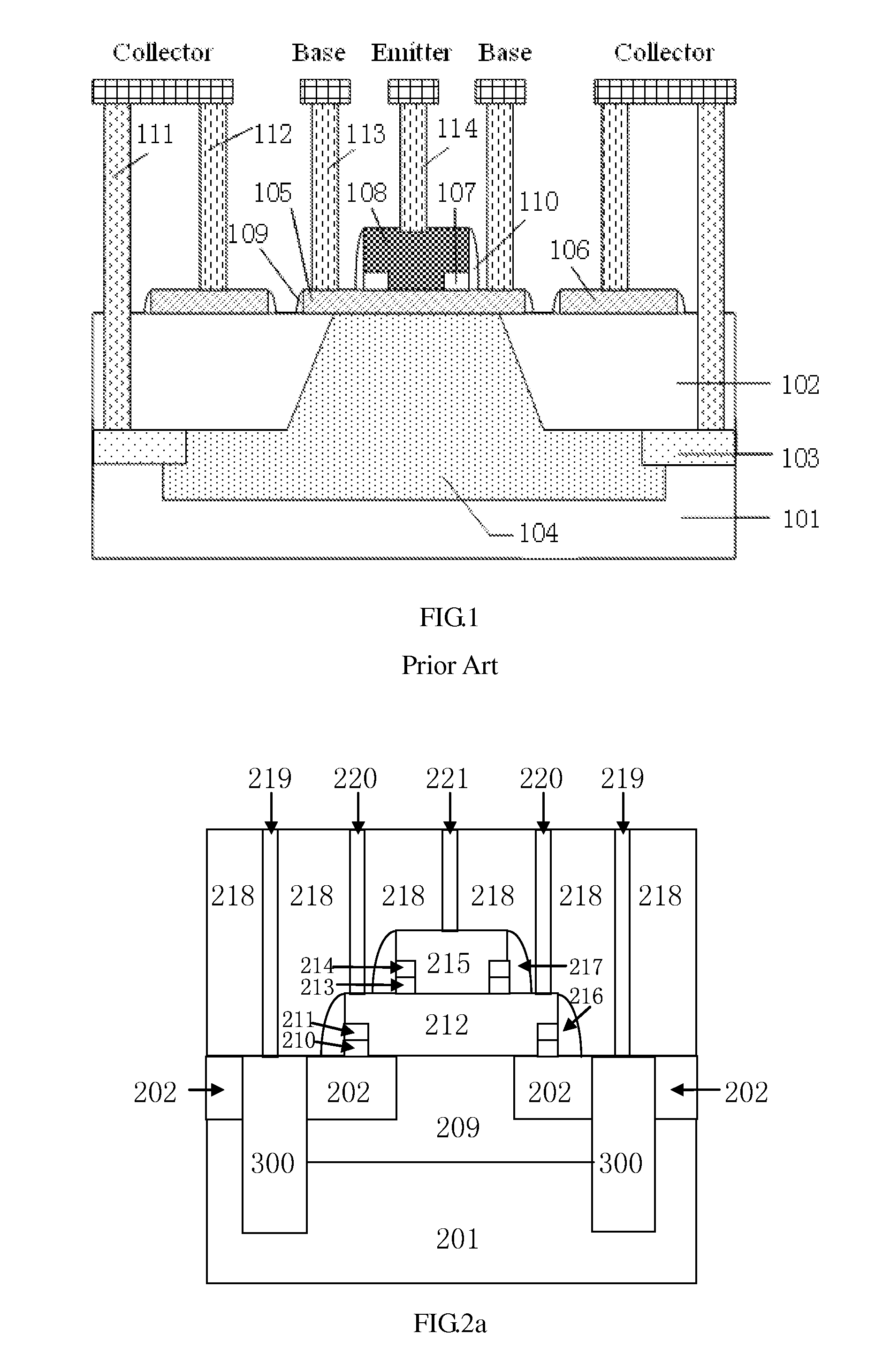 Structure for picking up a collector and method of manufacturing the same