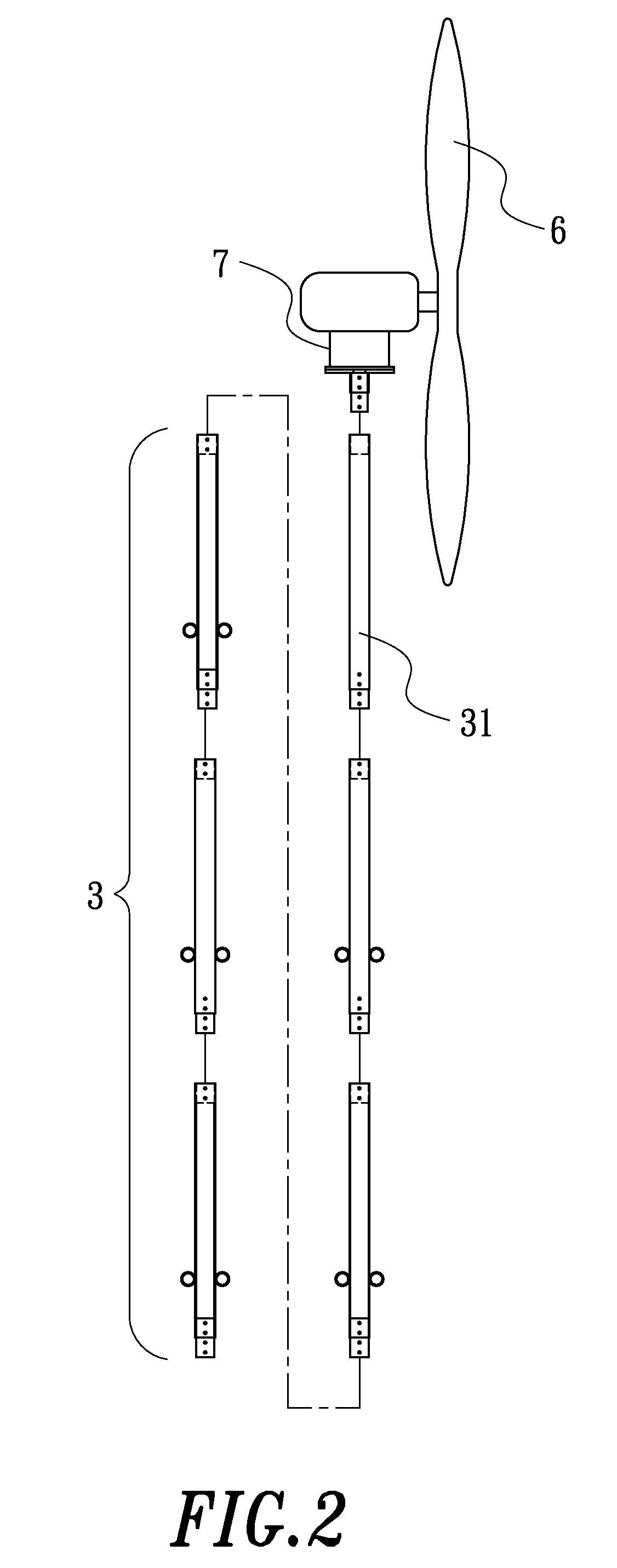 Integrated Wind and Solar Power Generting Structure