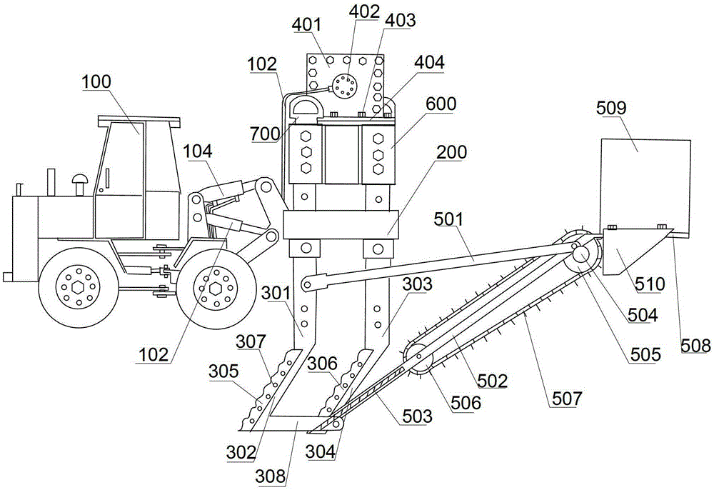 a ditching machine