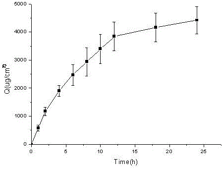 5-hydroxyl tolterodine gel preparation and preparation method thereof