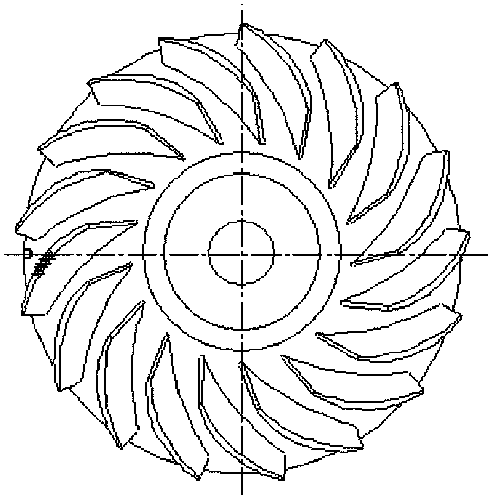 Five-axis milling method for complex curved surfaces