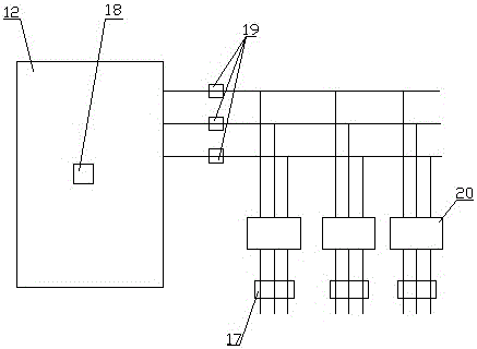 Power transformer intelligent control device